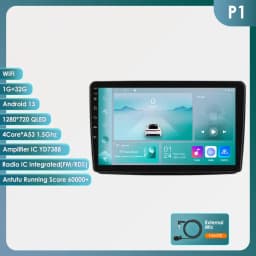 Android 13 Car radio for Fiat Panda 2003 2004 2005-2012 multimedia player 4G 8Core Autoradio GPS Stereo Carplay 2din Head Unit