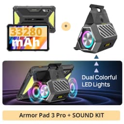 Ulefone Armor Pad 3 Pro,16 Гб + 256 Гб,Rugged Tablet,33280 мАч, 10.36'' 2K Display,50MP Camera,Android,глобальная версия