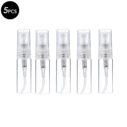 5/10Pcs 3ml 5ml 10ml Clear Mini Perfume Glass Bottle Empty Cosmetics Bottle Sample Test Tube Thin Glass Vials