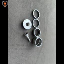 Washer, anode color handle vertical washer, wrist group cover, wrist group screw three-piece set brand new