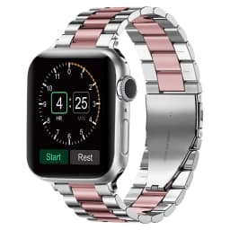 Metal Strap For Apple Watch Ultra 3/2/1 49mm S12 11 10 42mm 46mm Bracelet Wristband iWatch 9 8 7 6 5 4 45mm 41mm 44mm 40mm Band