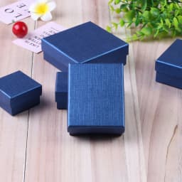 12pcs/ Lot Baolan Luxury Kraft Gift Box Ardboard Paper Bracelet Necklace Jewellry Boxes Packaging Rings Gift Storages Wholesale