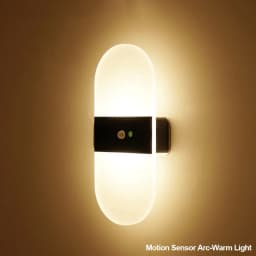 USB Rechargeable Wall Lights Home Indoor Motion Sensor Lighting Bedroom Bedside Lamp Corridor Stairway Decor Lights Wall Lamp