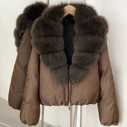 OFTBUY 90% White Duck Down Coat Luxury Winter Puffer Jacket Women Female Real Natural Fox Raccoon Fur Thick Warm Parkas