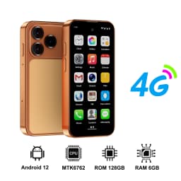 SERVO 19 Air Mini Smartphone 4G LTE Android 12.0 System 6GB+128GB Face Unlock GPS Dual SIM 3.88" Small Mobile Phones