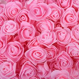 50/100/200Pcs 3.5cm PE Foam Rose Head Artificial Flower For Wedding Birthday Party Home Decor DIY Bear Rose Valentines Day Gifts