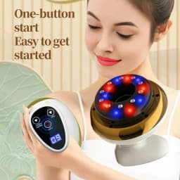 Electric Gua Sha Board Beauty Device Massage Device, Electric Meridian Brush Home Use Abdominal Kneading Gua Sha Board