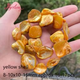 Natural Shell Coin Freefrom Stone Beads Loose DIY Strand 15 Inch For Necklace Bracelet Earring Jewelry Making