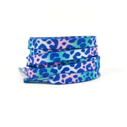 1Pair Flat Shoelaces for Sneakers Color Leopard Print Tie-dye Gradient Shoelace Rope Men Women for Canvas Shoe Laces Shoestrings