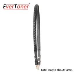 EverToner Leather Bag Strap Handbag Handles For Woman Bag Strap With Golden Buckles DIY replacement Bag Accessories