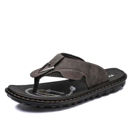 Flip-Flops Summer Classic High-Quality Fashion Soft-Sole Non-Slip Comfort Breathable Light Outdoor Men's Casual Walking Slippers