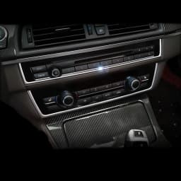 Car Styling Console Multimedia AC CD Panel Decoration Frame Cover Trim Strip Sticker For BMW 5 Series F10 F11 F18 Accessories
