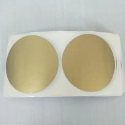 500pcs Scratch Off Stickers 50x50mm 2" Circle Gold Color Round Shape For Wedding Party Tickets Promotional Games Favors