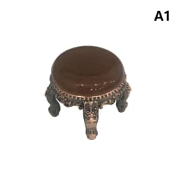 1:12 Dollhouse Mini Park Table Chair Miniature Bench Stool Rocking Chair Dolls House Furniture Accessories Kids Pretend Play Toy