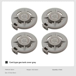 CAMPINGMOON Four-color Long Gas Tank Protective Cover Outdoor CB Tank Cassette Gas Tank Dust Cover Leak-proof Protective Cover