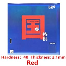 Friendship 729 Battle 2 NATIONAL Blue Sponge Table Tennis Rubber (Super Select) Battle-2 Pro Ping Pong Sponge