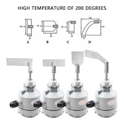 The Rotary Resistance Material Level Switch, the Lengthening Rod Object Detector, the Industrial Limit Sensor, the Thread Type.