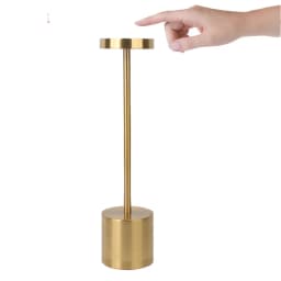 Portable LED Wireless Touch Desk Lamp Rechargeable Table Light 3 Colors Dimmable Bedside Creative Ambient Lamp for Room Decor