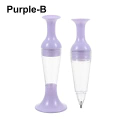 Crafts Crystal Cross Stitch Flower Pot Shape Point Drill Pen 5D Diamond Painting Standable Diamond Painting Tool