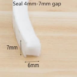 20/10/5Meters Brush Strip Self Adhesive Door Window Sealing Strip Home Door Window Sound Insulation Wind-proof Strip Gasket