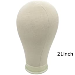 Canvas Block Head Kit Training Mannequin Wig Head Display Styling Mannequin Manikin Head Wig Stand Wig Head Stand