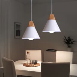 Loft Modern Pendant Light Wood Nordic Hanging Lamp Kitchen Lighting Fixture Industrial Chandelier Hanglamp Living Room Luminaire