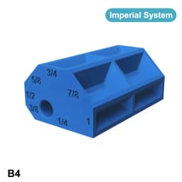 Multi-Size Parallel Marking Gauge Metric/imperial Plastic Carpentry Tool Precise Drawing Instrument For Wardrobe Cabinet Making