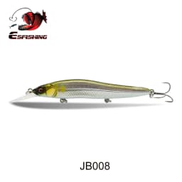 ESFISHING Jerkbait Minnow Lure 11cm 14g Dive 0-2.2m Floating Leurre Souple Hard Bait Peche Fishing for Perch Pike Bass