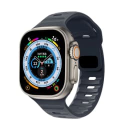 Silicone Strap For Apple Watch ultra Band 49mm 46mm 44mm 45mm 42mm 41mm 40mm sport correa bracelet iwatch Series 9 10 7 6 5 se 8