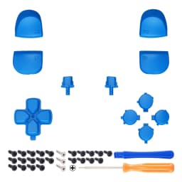 eXtremeRate D-pad R1 L1 R2 L2 Triggers Share Options Face Buttons, Full Set Buttons Compatible with ps5 Controller BDM-010 & 020