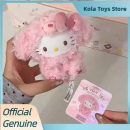Authentic TOP TOY Hello Kitty Puppy Party Series Blind Box Cute Kitty Bag Pendant Kt Mystery Box Collection Birthday Gifts