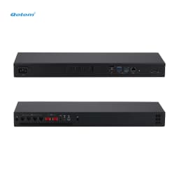 Qotom Mini PC Intel N100/ N305, 2x 10G Marvell AQC113 & 4x Intel I226V 2.5G LAN, DDR5 Router Appliance for OpenWrt/ Linux