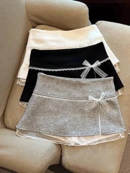 Bow Lace-up Satin Y2k Mini Skirts Women Pink Korean Style A-Line Skirts Summer 2026 High Waist Sexy Slim Sweet Short Skirts New