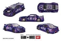 [PreSale] TSM Models Kaido House x MINI GT KHMG Fairlady Skyline 2000GT KPGC10 M3 E30 AE86 EF Silverado Opening Hood Model Car