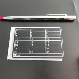 An Aluminum Alloy Cryptocurrency Codebook and a Metal Marker Pen Suitable for Cryptocurrency Bitcoin Password Storage and Can Be