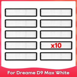 Fit For ( Dreame D10S, D10S Pro, F9 Pro, F10, D9 Max Gen 2, D9 Max White / RLD33GA ) Brush Filter Mop Accessories Part Spare