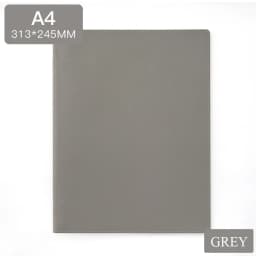 A4 Ring Binder Soft PU Leather Cover 30 Holes A4 File Folder