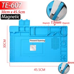 ESD Heat Resistant 932℉ Soldering Mat Job Tools Computer Phone Repair Kit Working Repair Pad Heatresistant Maintenance Platform