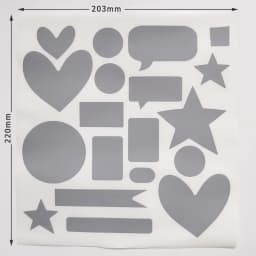 20 Sheets 200x235mm Adhesive SCRATCH OFF Sticker DIY Manual Hand Made Scratched Stripe Card Film