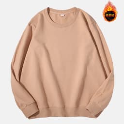 Women Sweatshirts O-neck Solid Pullovers Long Sleeve Cotton Loose Sweatshirts Autumn Winter Shirt Casual Korean Wholesale Hoodie