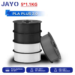 JAYO 5.5KG 3D PETG / High Speed Matte PETG / PLA Classic Printer Filament 1.75mm 3D Printer Filament Neatly Wound PETG for 3D