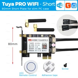 Tuya EWeLink Wifi Computer Power Reset Switch USB PCIe Card APP Remote Control for PC Desktop Computer Support Alexa Google Home