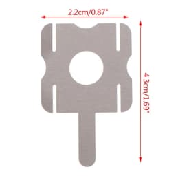 50Pcs 4S 18650 Lithium Battery Pack Replace Spot Welding Nickel Sheet U-Shaped For Computer Battery Welding Tool Accessories