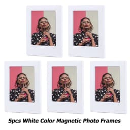 5-20PCS Assorted Color Free Combination Magnetic Photo Frame For Fujifilm Instax Mini Film Intax Mini 12 11Film Mini 8 7s 70 90