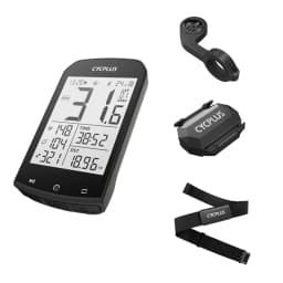 CYCPLUS M1+Z1 Cycling GPS Wireless Bike Computer With BLE 5.0/ANT+ with 2.9" LCD Screen Auto Backlight IPX6 Waterproof
