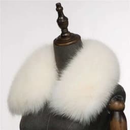 Winter Natural Fox Fur Scarf Square Collar For Men Short Scarves Neck Warm Thick Scarves Real Fox Fur Shawl Male Coat Decorate