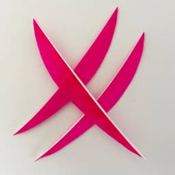 50 Pcs 5" IBOUNFOX Turkey Arrow Feather Shuttle Shape Archery Feather Fletching 5 Inch for Arrow Accessories -Right Wing