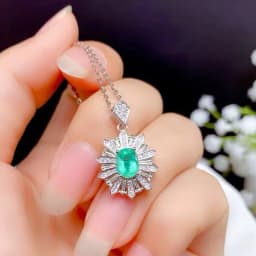 Big Bling Water Drop Pendant Real 925 Sterling Silver Long Chain Necklace for Women Fashion Jewelry Cute Statement Necklace