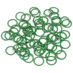 50pcs 8mm 10mm Colorful Single Loop Ring Metal Closed End Single Ring For Diy Jewelry Making Connectors Accessories Supplies