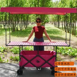 New enlarged with thickened shed step can lift table board stall car, foldable outdoor, gathering type camper night market